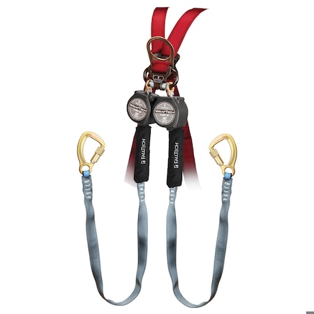 Falltech 9Ft WEB TIE-BACK SRD TWIN-LEG STEEL 74709TB8